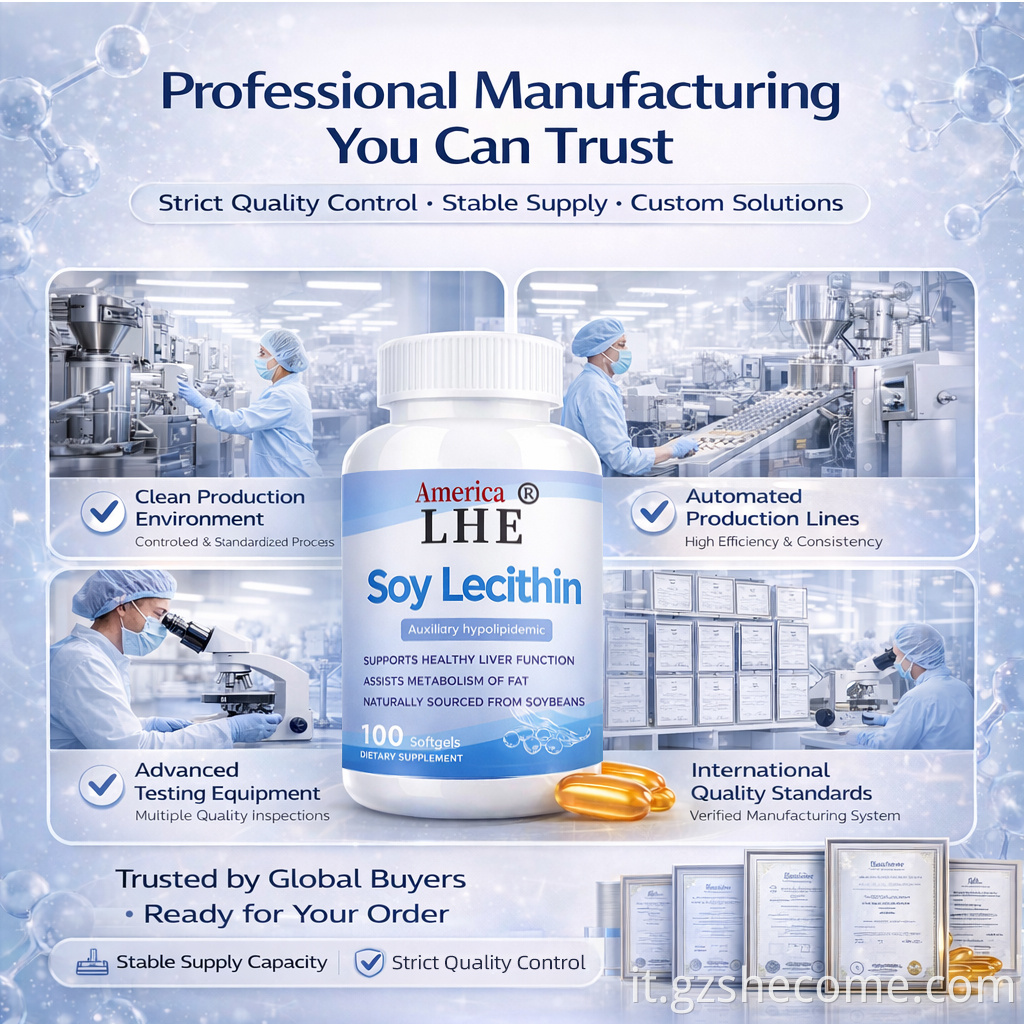 Soy Lecithin Softgels7